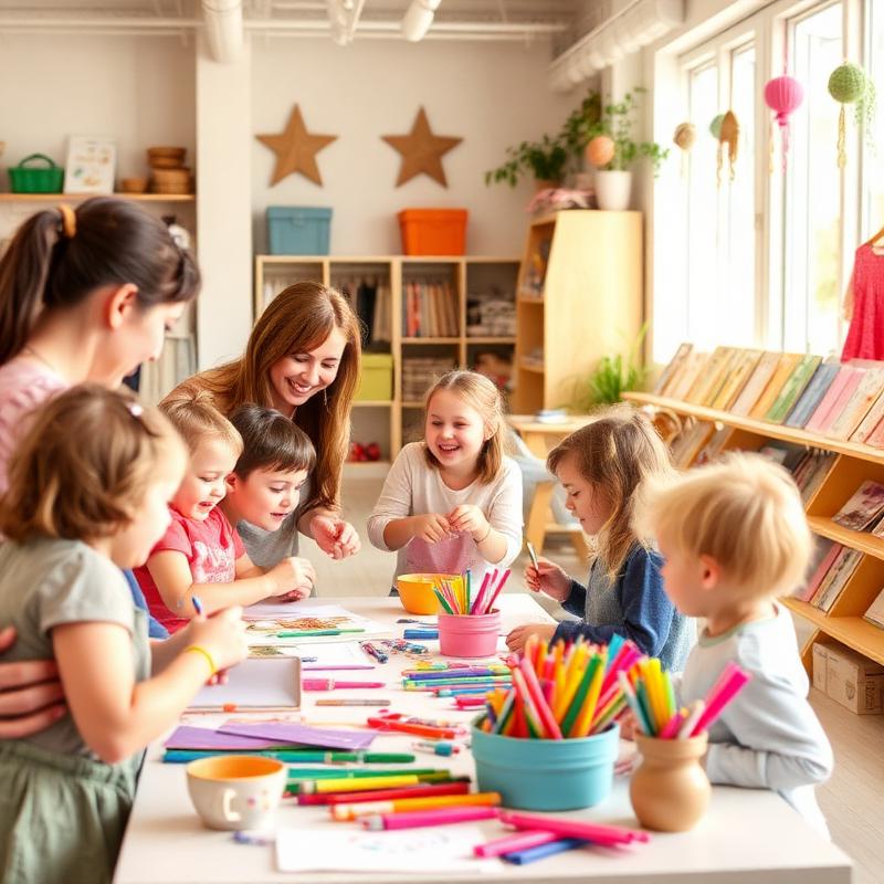 Un week-end en famille à la galerie